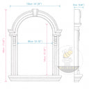 Window casing trim in White Marble - Image 11