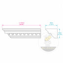 Cornice for window in Limestone - Image 11