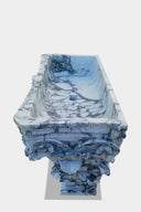 Modern design Stone Pedestal sink