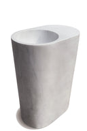 Buy Custom Stone Pedestal white marble sink
