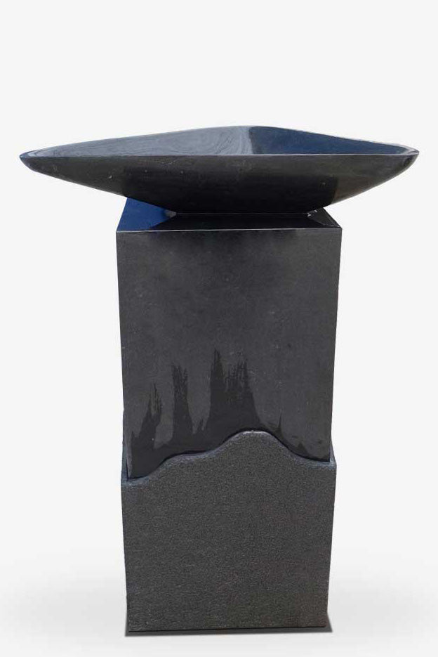 Buy triangular pedestal sink