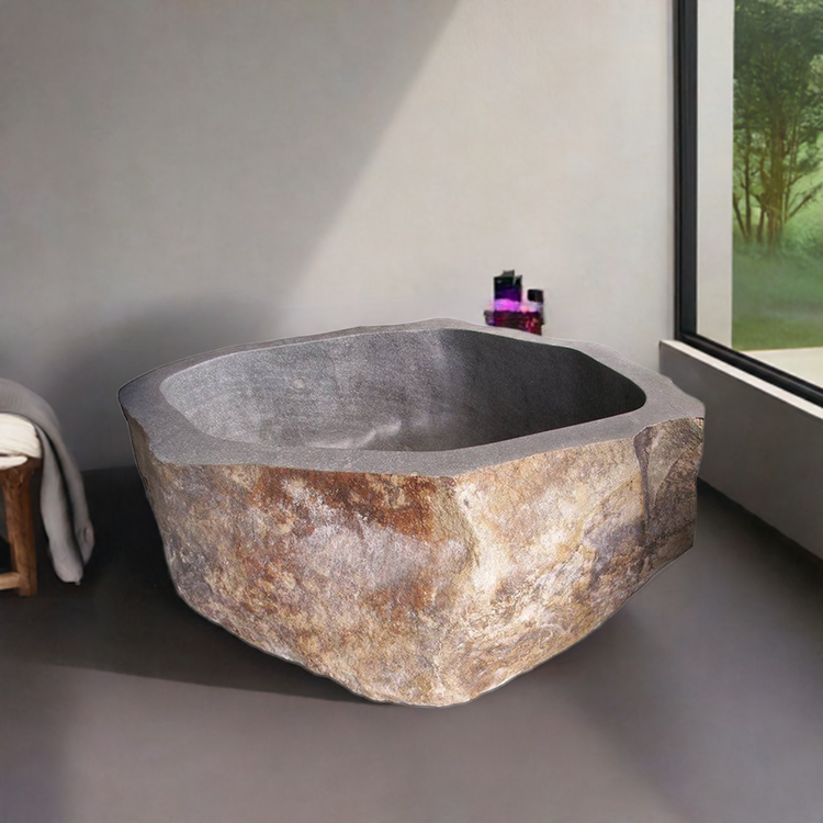 Stone tubs - Riverstone bathtub