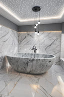 Stone tub-Carrara white marble
