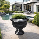 Contemporary garden stone planter