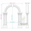 Limestone door surround in Crema Marfil Premium - Image 11