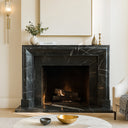 Nero Marquina Fireplace mantel Modern Design