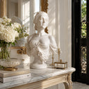 Marble Bust for sale in White marble - Image 2