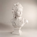 Custom Marble Bust in White marble - Image 1