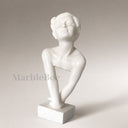 Custom Marble Bust in White marble - Image 1