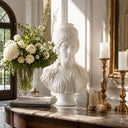 Marble Bust Sculpture in white marble - Image 7