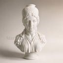 Marble Bust Sculpture in white marble - Image 1