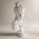 Marble Bust Sculpture in white marble - Image 1