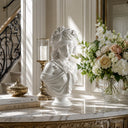 Marble Bust Sculpture in white marble - Image 7