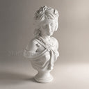 Marble Bust Sculpture in white marble - Image 1