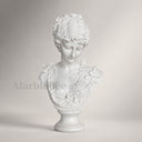 Marble Bust Sculpture in white marble - Image 1