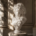 Marble Bust Sculpture in white marble - Image 8