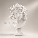 Marble Bust Sculpture in white marble - Image 1