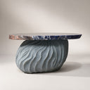 Marble top cocktail table in Azzurro Blue Marble - Image 1