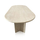 Marble Dining Table Beige Travertine Instock with Free Delivery