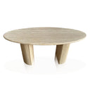 Over Marble Dining Table Beige Travertine In Stock with Free Delivery