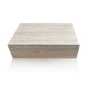 Cream Marble Coffee Table Beige Travertine In Stock with Free Delivery