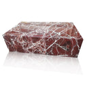 Marble Coffee Table RosoLepanto red marble In Stock with Free Delivery