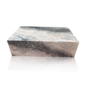 Venice Brown Solid Marble Coffee Table In Stock with Free Delivery