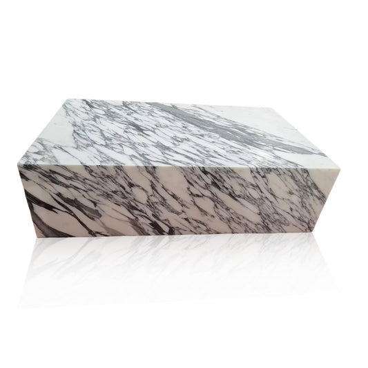 Rectangular Marble Coffee Table Calacatta In Stock with Free Delivery