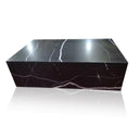 Black Marble Coffee Table Nero Marquina, In Stock with Free Delivery