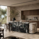 marble island for kitchen in Lilac Quartzite - Image 2