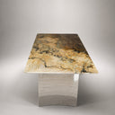 Marble dining table in patagonia quartzite - Image 3