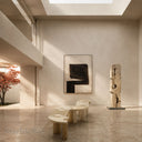 Unique Marble bench in white travertine - Image 5