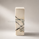 Square Marble Pillar in Calacatta  Monet - Image 2