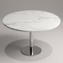 Marble Tulip Table in Carrara - Image 2