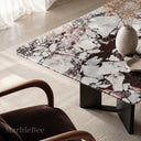 Marble table dining table in Calacatta Viola - Image 5