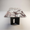 Marble table dining table in Calacatta Viola - Image 2