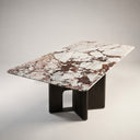 Marble table dining table in Calacatta Viola - Image 7