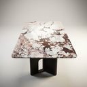 Marble table dining table in Calacatta Viola - Image 9