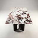 Marble table dining table in Calacatta Viola - Image 3