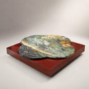 Coffee table with Marble in Shangri-La Jade - Image 4