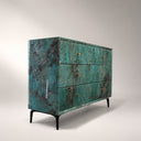 Marble Commode in Tiffany Turquoise marble - Image 9