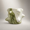 Marble bench in Creamy Green Marble - Image 2