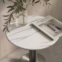 Marble Tulip Table in Volakas Marble - Image 6