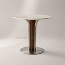 Marble Tulip Table in Volakas Marble - Image 2