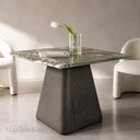 Marble cocktail table in Arabescato Orobico - Image 4
