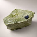 Natural stone coffee table in Creamy Green Marble - Image 6