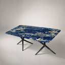 Marble dining table in Azzurro Blue Marble - Image 7