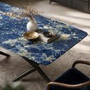 Marble dining table in Azzurro Blue Marble - Image 3