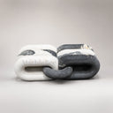 Marble bench unique in Carrara white + Nero Marquina + 黑金花 - Image 9