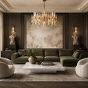 Marble table top coffee table in Carrara white marble - Image 4